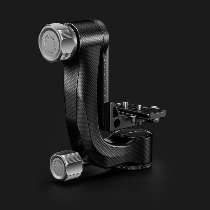 Actual product image Leofoto Gimbal PG-3 made of carbon fibre