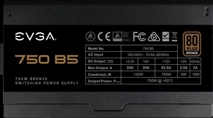 Produktbild EVGA B5 (750 W)