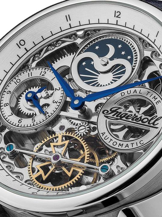 Produktbild Ingersoll 1892 Jazz I07702 (Skeleton-Uhr, Analoguhr, 42 mm)