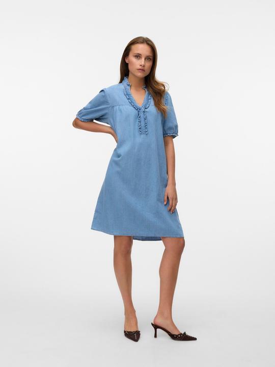 Immagine prodotto Vero Moda VMROSA Kurzes Kleid Jeanskleid (XS)