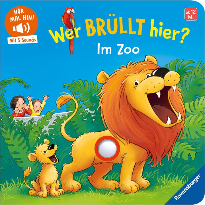 Produktbild Ravensburger Hör mal hin - Wer brüllt hier? Im Zoo (Deutsch)