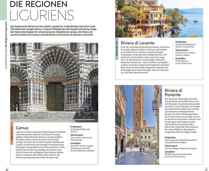Nährwerte und Zutaten DK Vis a Vis Ligurien,Genua&Cinque 0 (Deutsch, DK Verlag Reise, 2024)