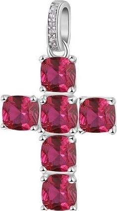 Produktbild Brosway Fancy Passion Ruby FPR12 Cubic Zirconia Silver Pendant (Silber)