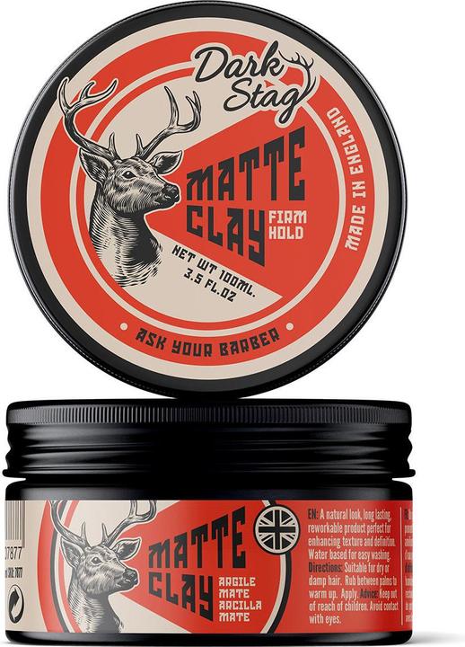 Dark Stag Matte Clay (Haarwachs, 100 ml)