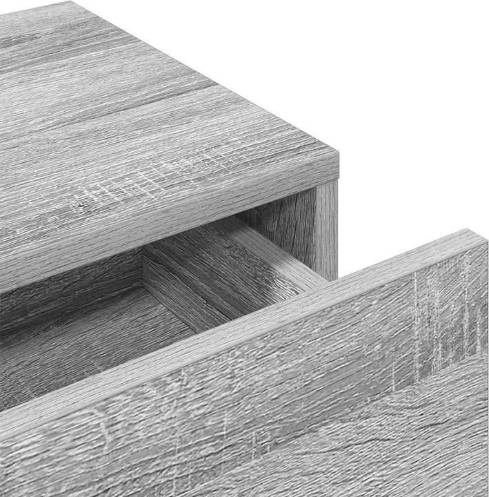 Image du produit VidaXL Étagère murale avec tiroirs Gris Sonoma 100x36x19 cm Bois composite