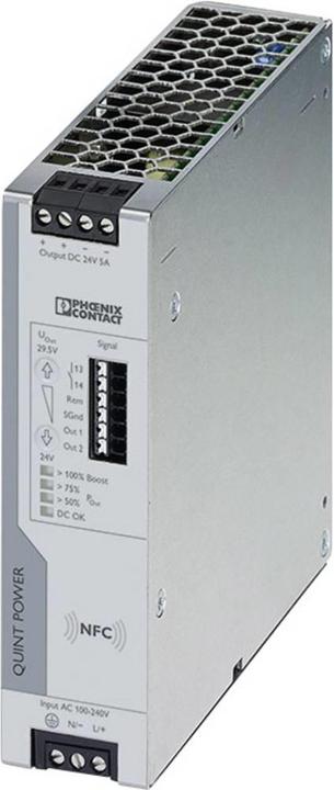 Actual product image Phoenix Contact DIN rail power supply (DIN rail