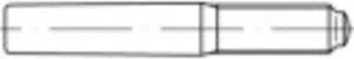 Actual product image Toolcraft Taper pin (Ø x L) 13 mm x 140