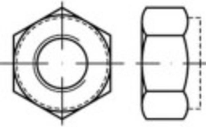 Immagine prodotto Toolcraft Dadi di bloccaggio M24 ISO 7040 (M24)
