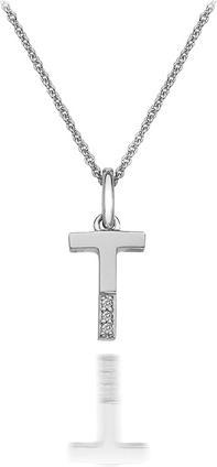 Immagine prodotto Hot Diamonds collana di diamanti lettera T (Argento 925, 40 - 45 cm)