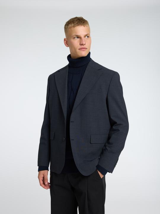 Actual product image Selected Homme Slhcallo Ls Knit Relaxed Cable Roll Neck (XXL)