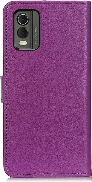 Actual product image MU Classic Litchi Leather Bookcover Series (Nokia C32)