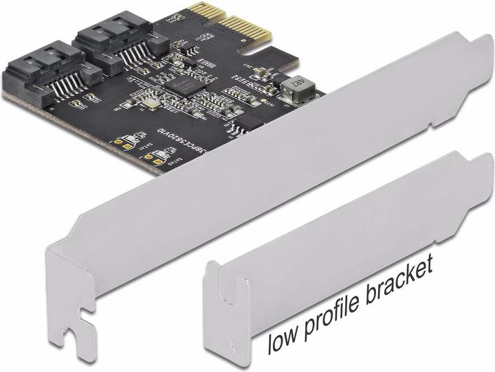 Image du produit Delock Adaptateur de bus hôte 2 ports SATA PCIe