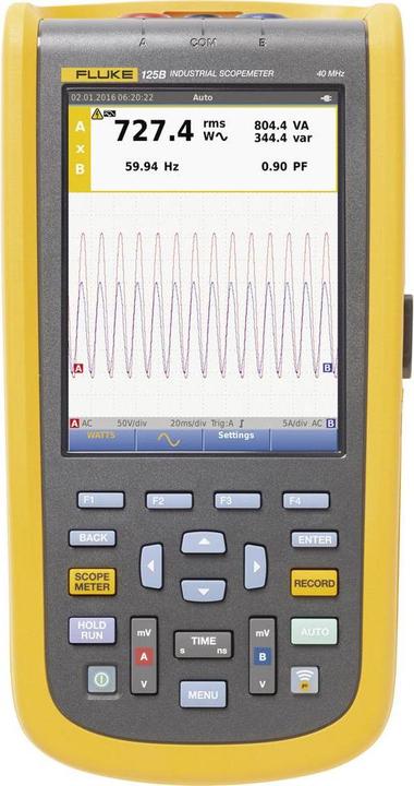 Image du produit Fluke Oscilloscope à main (scope meter) 124B/EU 4 (CAT IV 600V)