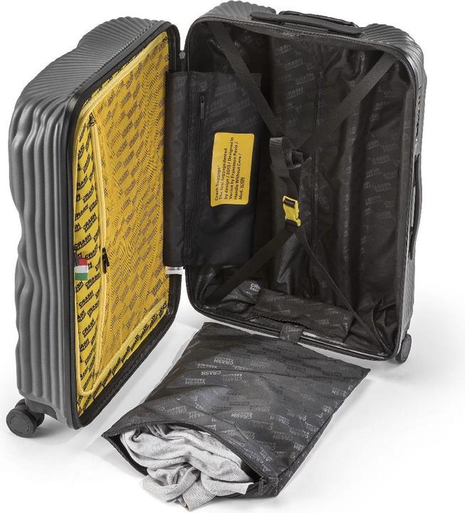 Actual product image Crash baggage STRIPE - Medium Trolley, Smoke (66 l, M (50 - 90l))