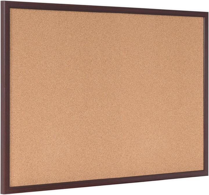 Actual product image Bi-Office Pinboard cork Earth-it 90 x 60 cm, Brown (Bulletin board, 90 x 60 cm)