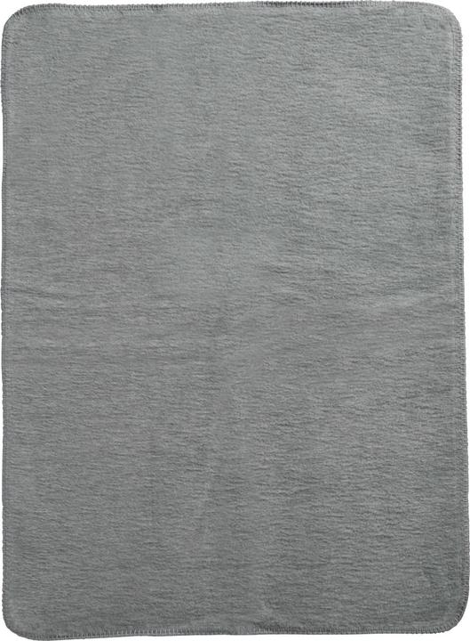 Actual product image Meyco Baby blanket large woven plain - grey - 100x150cm