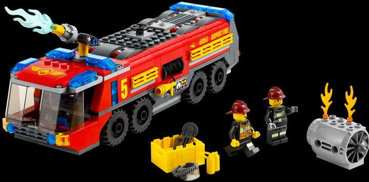 Produktbild LEGO Flughafen-Feuerwehrfahrzeug (60061, LEGO City)