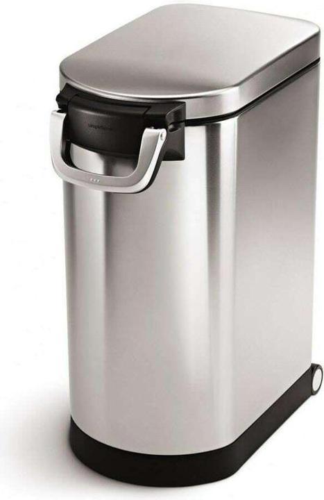 Image du produit Simplehuman Grand bac à aliments pour animaux de compagnie en acier inoxydable