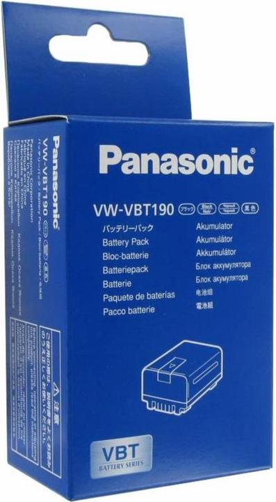 Immagine prodotto Panasonic Vw-Vbt190e-K (Batteria della fotocamera)