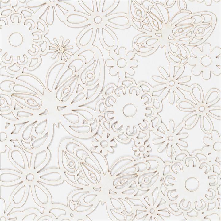 Produktbild Creativ Company Spitzenpapier weiss (200 g/m², 10 x)