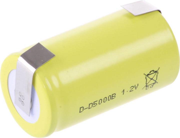 Immagine prodotto Mexcel Batteria speciale ricaricabile Mono (D) U-solder (1.20 V, 5000 mAh)