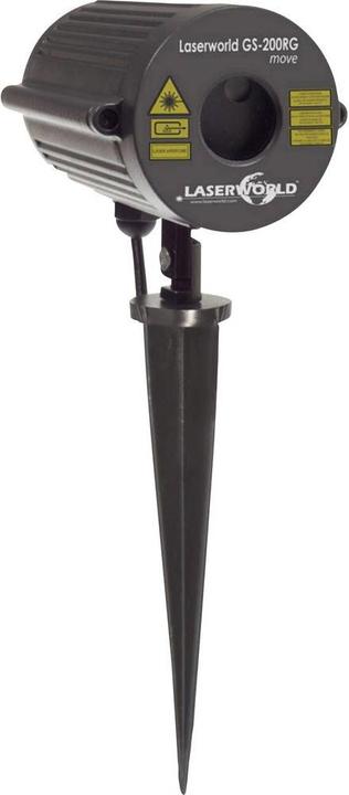 Actual product image Laserworld Garden Laser GS-200RG MOVE V2