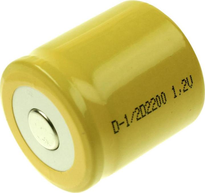 Immagine prodotto Mexcel Batteria speciale 1/2 D Flat-Top Ni (1.20 V, 2200 mAh)