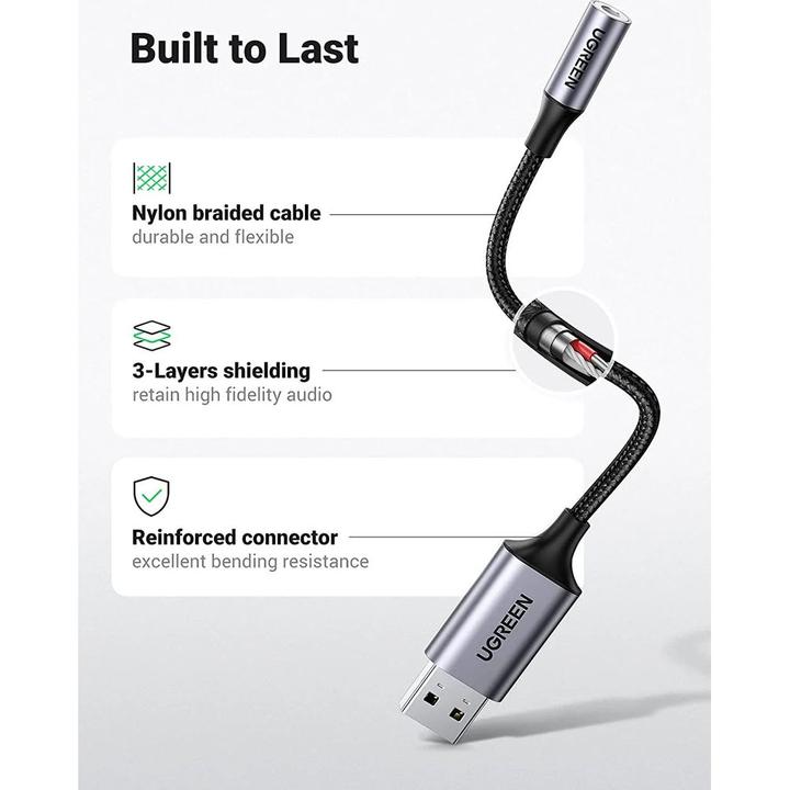 Produktbild Ugreen CM477 (Klinkenadapter)
