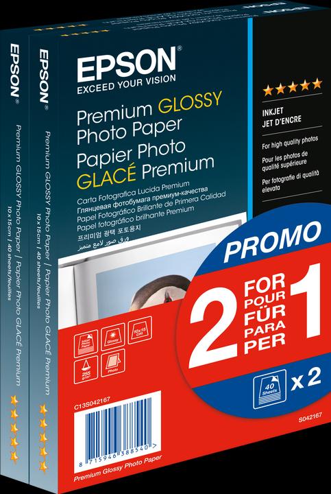 Productafbeelding Epson Premium glanzend (255 g/m², 10 x 15 cm, 80 x)