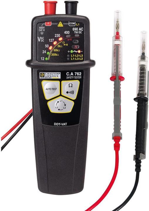 Produktbild Chauvin Arnoux Zweipoliger Spannungsprüfer CA (CAT IV 600V)