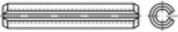 Actual product image Toolcraft Clamping pins (Ø x L) 2 mm x 4 m