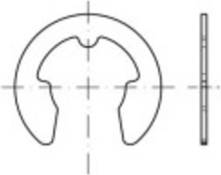 Produktbild Toolcraft Sicherungsscheiben InnenDurchmesser