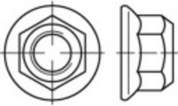 Actual product image Toolcraft Lock nuts M16 DIN 1664 (M16)