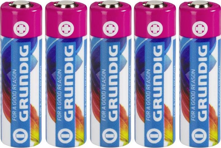 Actual product image Grundig Special battery 27 A alkaline-M (5 pcs., A27, 28 mAh)