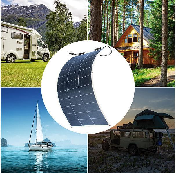 Produktbild Revolt Ultraleichtes flexibles Solarmodul (100 W, 1.40 kg)