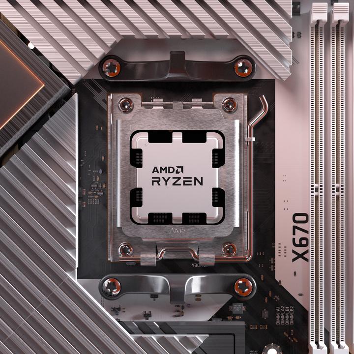 Actual product image AMD Ryzen 7 8700F (AM5, 4.10 GHz, 8 -Core)