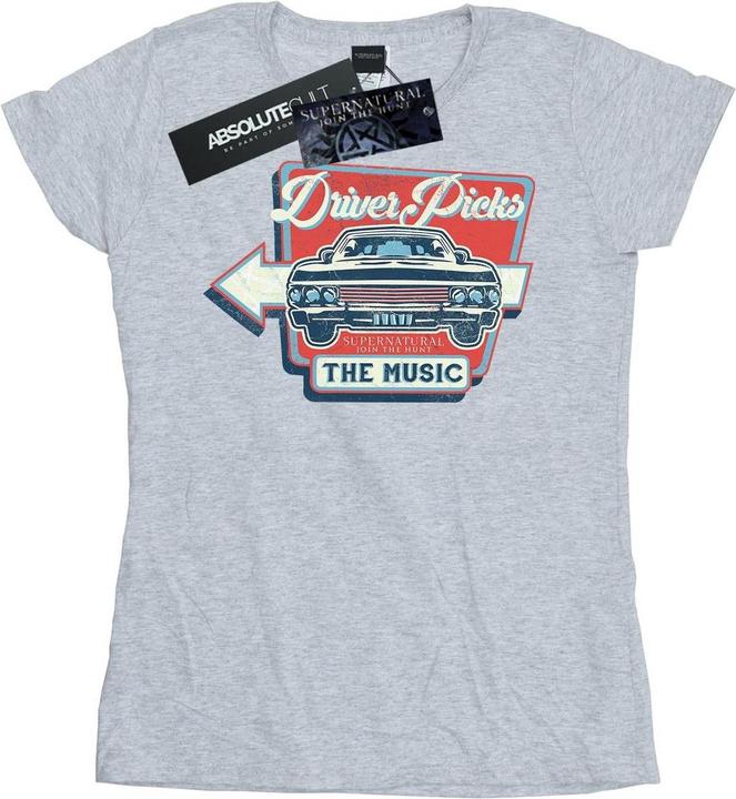 Supernatural Driver Picks The Music TShirt (XL)
