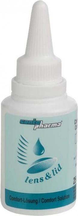 Actual product image Contopharm lens & lid Comfort Solution Solution (Hard lens care, 25 ml)