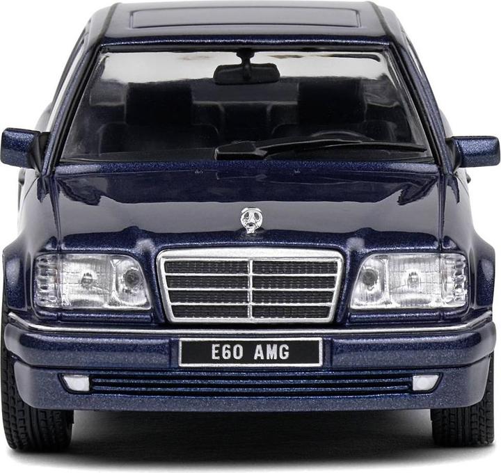 Actual product image Solido 1:43 Mercedes-Benz W124 E60 AMG blue