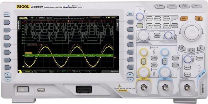 Produktbild Rigol Digital-Oszilloskop MSO2202A 200 MHz 18- (CAT I)
