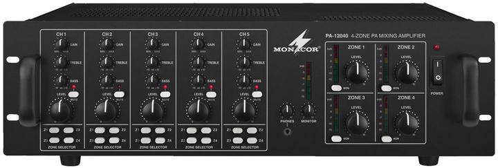Image du produit Monacor Amplificateur ELA PA-12040 120 W 4-canaux 4 canaux (Amplificateur)