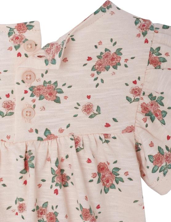 Produktbild Vertbaudet Bio-Kollektion: Mädchen Baby T-Shirt mit Blumenprint (68)