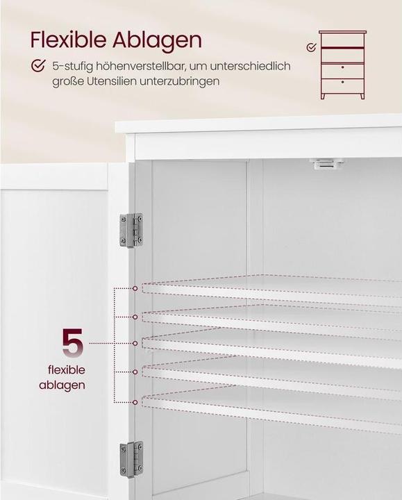 Actual product image Vasagle Display case (60 x 30 x 110 cm)