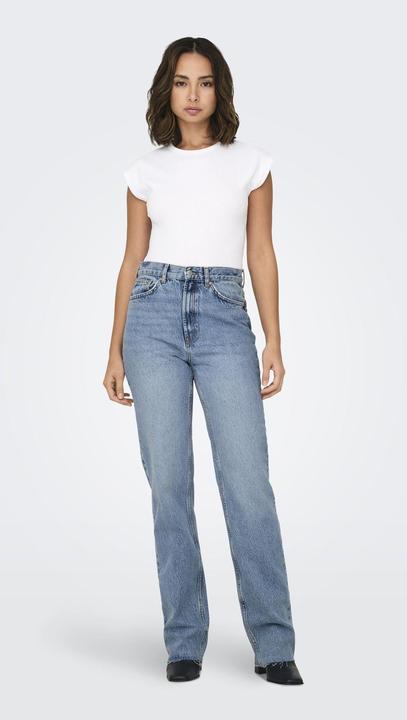 Actual product image Only OnlRiley Life High Waist straight fitted jeans Straight-Fit jeans (27)