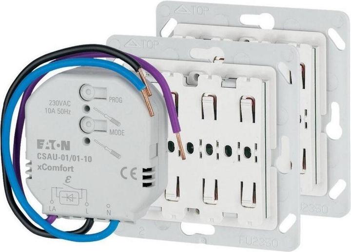 Actual product image Eaton xComfort radio switching actuator, radio wall push-button CPAD-00/215 (Switch actuator)