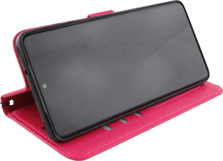Produktbild PhoneLook Hülle Premium Flip Dunkelrosa (Samsung Galaxy S22)