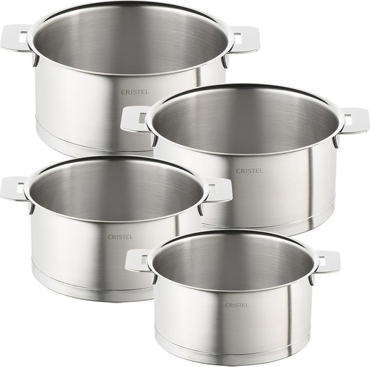 Produktbild Cristel Topf Set (18 cm, Pfannenset + Topfset, Aluminium, Edelstahl)