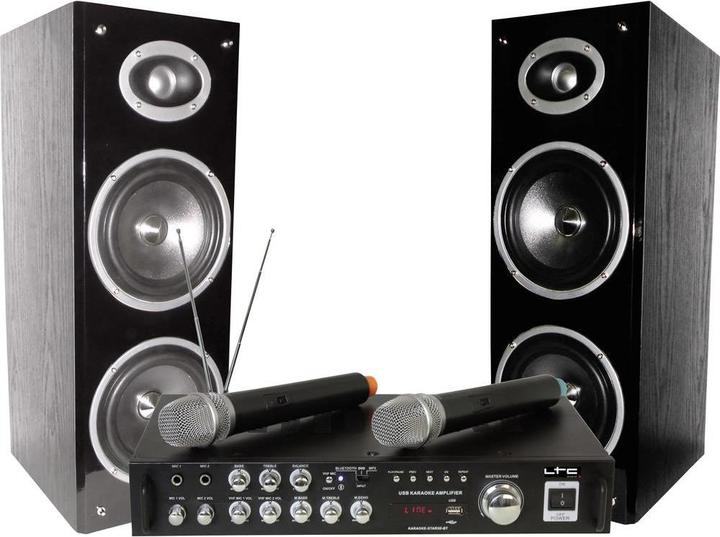 Produktbild LTC Audio Karaoke-Anlage STAR 3D Inkl. M (Stromversorgung über USB)