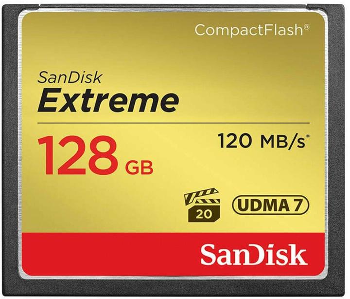 Produktbild SanDisk Extreme Compact Flash, 800x (128 GB, CF)