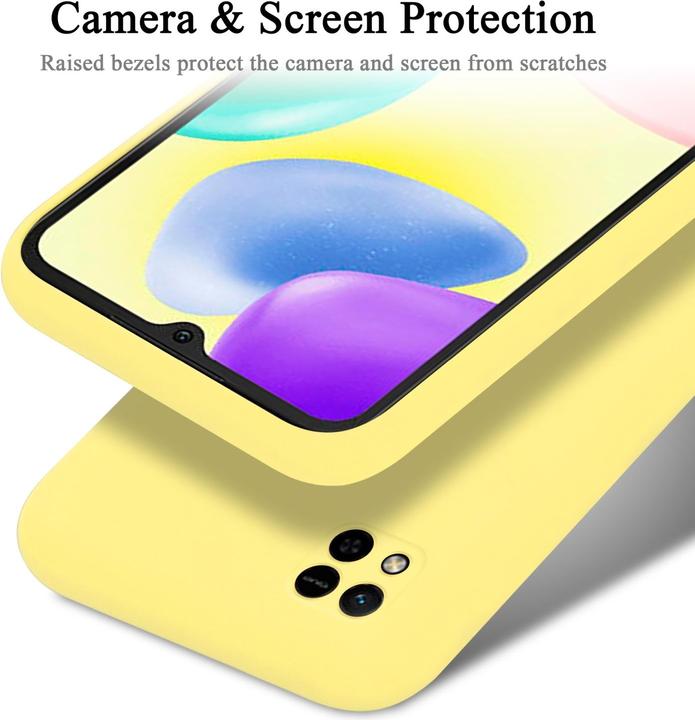 Produktbild Cadorabo TPU Liquid Silicone Case Hülle für Xiaomi RedMi 9C / RedMi 10A (Xiaomi Redmi 9C, Xiaomi Redmi 10A)
